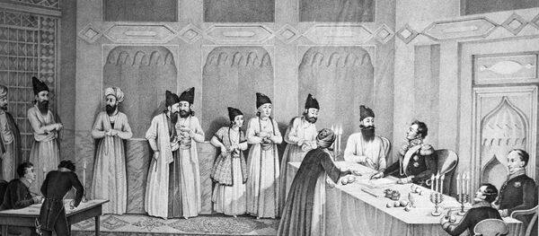 Заключение мира в Туркманчае Заключение мира в Туркманчае - اسپوتنیک ایران