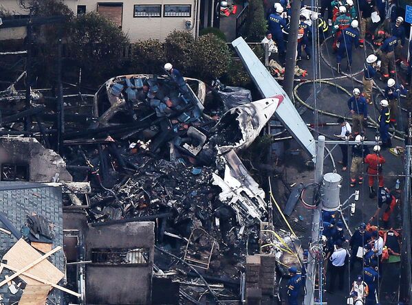 سقوط هواپیمای سبک در ژاپن - اسپوتنیک ایران  