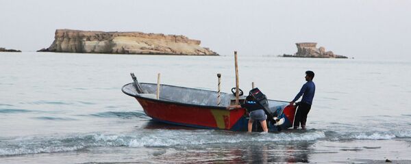 سفر برادر امیر قطر به جزیره ابوموسی + عکس - اسپوتنیک ایران  