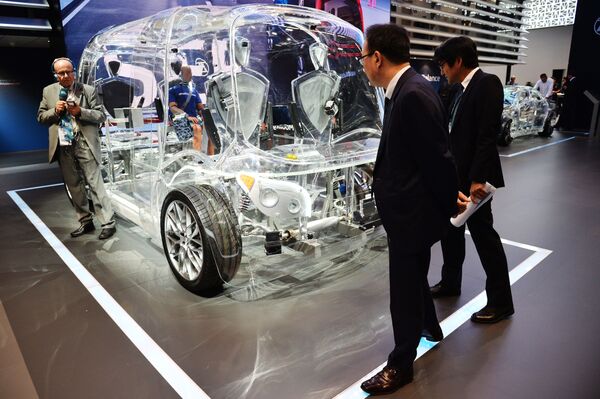 اتوموبیل های نسل آینده در نمایشگاه خودروی فرانکفورت در معرض نمایش قرار گرفت  - اسپوتنیک ایران  