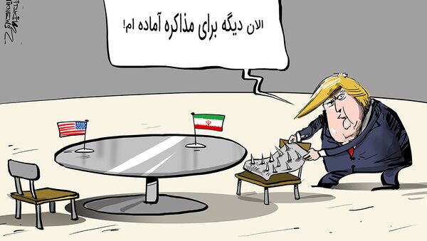 شرط ترامپ برای مذاکره با ایران - اسپوتنیک ایران  