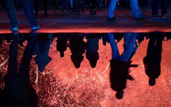 وقتی مسکو در فستیوال روشنایی، غرق در نور می شود - اسپوتنیک ایران  