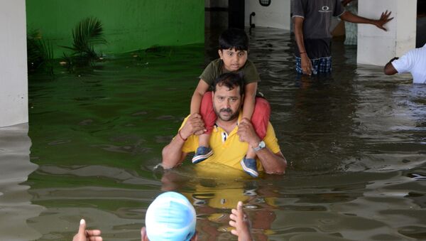 بیش از 70 نفر قربانی باران های سیل آسا در شمال هند شدند - اسپوتنیک ایران  
