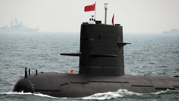رسانه ها از زیر دریایی مرموز چین پرده برداشتند - اسپوتنیک ایران  
