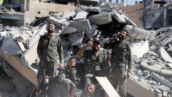 ورود ارتش سوریه به شهر رقه  - اسپوتنیک ایران  