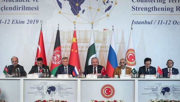 سومین کنفرانس روسای مجالس در مبارزه با تروریسم و تقویت همکاری ها در استانبول - اسپوتنیک ایران  