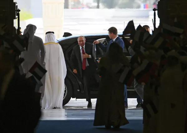 سفر ولادیمیر پوتین رئیس جمهور روسیه از امارت سفر ولادیمیر پوتین رئیس جمهور روسیه از امارت - اسپوتنیک ایران