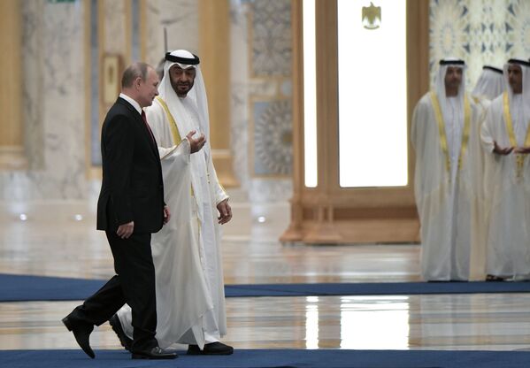 سفر ولادیمیر پوتین رئیس جمهور روسیه از امارت  - اسپوتنیک ایران  