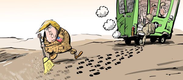 آمریکایی ها در پی تمیز کاری جنایات خود پس از خروج از سوریه آمریکایی ها در پی تمیز کاری جنایات خود پس از خروج از سوریه - اسپوتنیک ایران