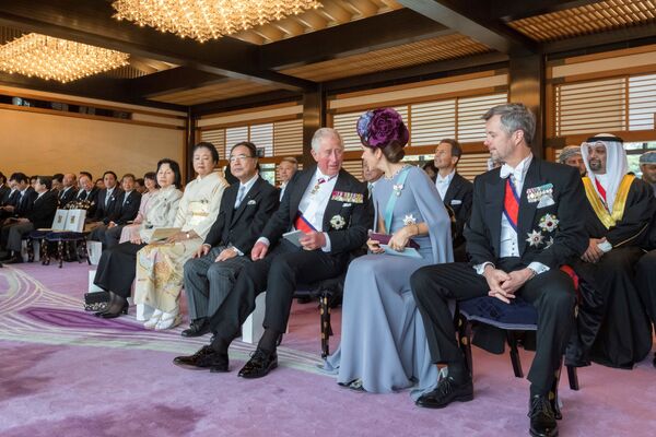 شاهزاده بریتانیا چارلز در مراسم تاجگذاری امپراتور ژاپن - اسپوتنیک ایران  