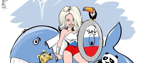 دعوت وزیرمنابع طبیعی روسیه از پاملا آندرسون برای سفر به روسیه - اسپوتنیک ایران  