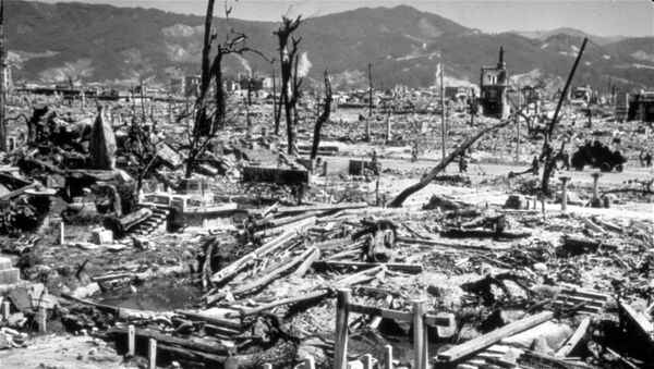 Разрушенный после ядерного удара город Хиросима, Япония - اسپوتنیک ایران  
