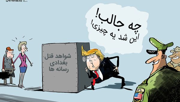 وقتی ترامپ از جسد بغدادی می گوید  - اسپوتنیک ایران  