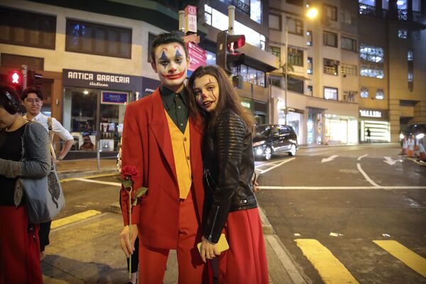هالووین در هنگ کنگ - اسپوتنیک ایران  