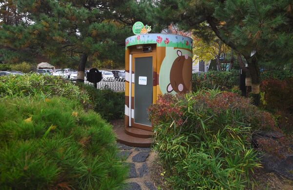 توالت عمومی در پارکی Haewoojae در کره جنوبی - اسپوتنیک ایران  