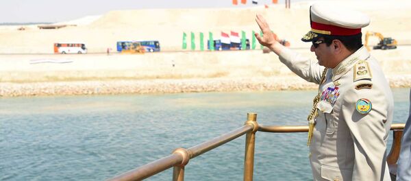 پروژه توسعه کانال سوئز، افتتاح شد - اسپوتنیک ایران  