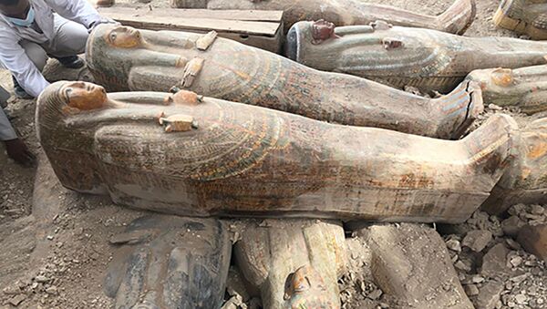 کشف تابوت های  ۳۵۰۰ ساله در مصر - اسپوتنیک ایران  