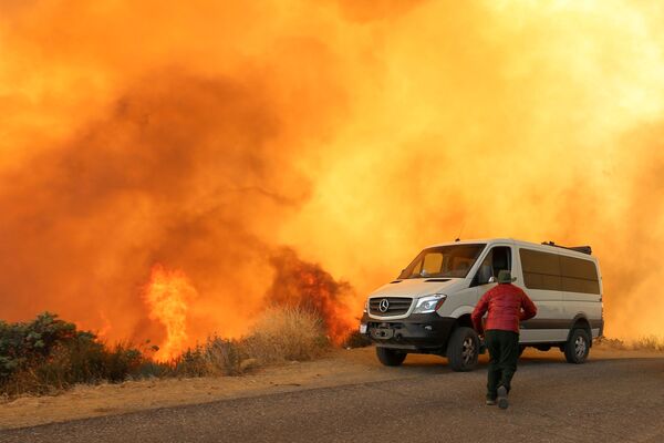 آتش‌سوزس جنگلی در کالیفرنیا - اسپوتنیک ایران  