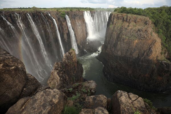 آبشار ویکتوریا  در زیمباوه - اسپوتنیک ایران  