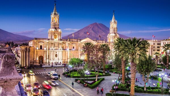 ده بهترین مکان برای سفر در سال 2020
شهر آرکیپا در پرو - اسپوتنیک ایران  