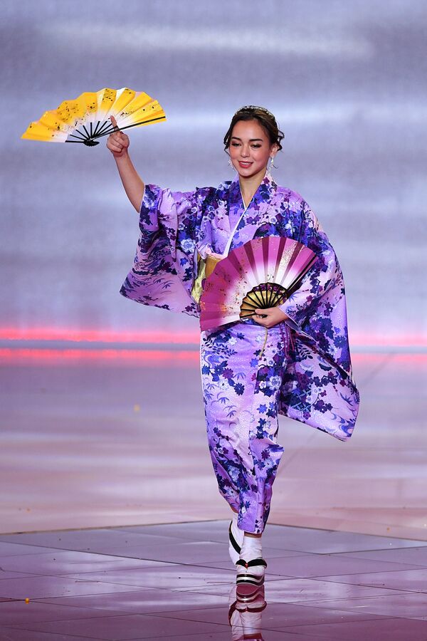   مراسم مرحله فینال کنکور ملکه زیبایی جهان  در لندن
نماینده ژاپن
Malika Sera  - اسپوتنیک ایران  