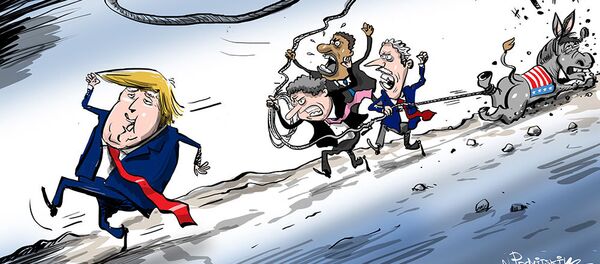 ترامپ: استیضاح من خودکشی سیاسی حزب دموکرات است  - اسپوتنیک ایران  