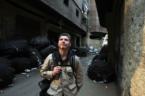 عکاس خبری آندری استنین در خیابان قاهره - اسپوتنیک ایران  