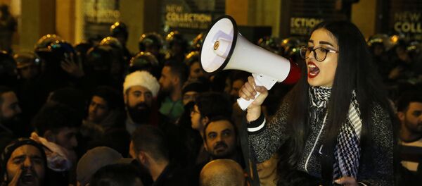 ناآرامی ها در مرکز شهر بیروت مجددا از سر گرفته شد - اسپوتنیک ایران  