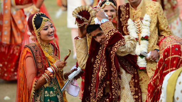 عروسی دسته‌جمعی در هند - اسپوتنیک ایران  