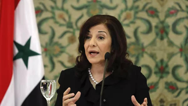 بثينه شعبان‎ مشاور رئیس جمهور سوریه - اسپوتنیک ایران  