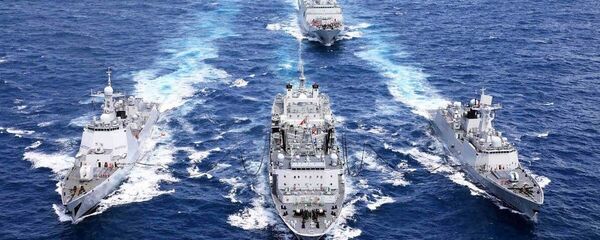 رزمایش مشترک ایران، روسیه و چین -  پیدایش مثلث جدید قدرت دریایی - اسپوتنیک ایران  