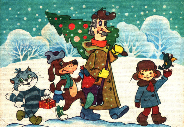 کارتن  زمستان در پروستوکواشینو محصول سال 1984 شوروی - اسپوتنیک ایران  