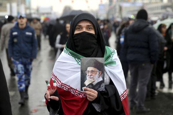11فوریه- راهپیمایی های گسترده در کل کشور به مناسبت 40 سالگی انقلاب اسلامی - اسپوتنیک ایران  