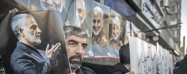 انتشار تصویرجدید سپهبد سلیمانی به همراه رهبر جمهوری اسلامی  - اسپوتنیک ایران  