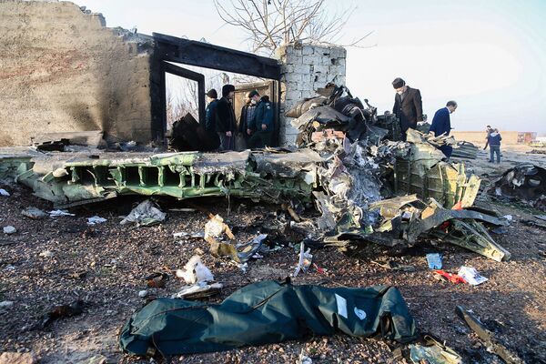 سقوط هواپیمای مسافربری اوکراینی در ایران - اسپوتنیک ایران  