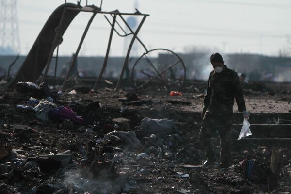 محل سقوط هواپیمای مسافربری اوکراینی بوئینگ ۸۰۰-۷۳۷ - اسپوتنیک ایران  