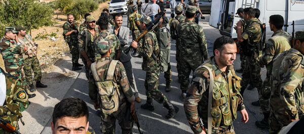 دفع حملات شبه نظامیان به مواضع دولت سوریه در ادلب و حلب - اسپوتنیک ایران  