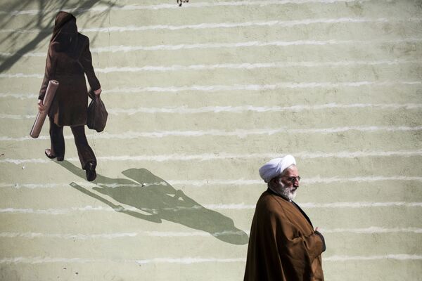 روحانیون در تهران - اسپوتنیک ایران  