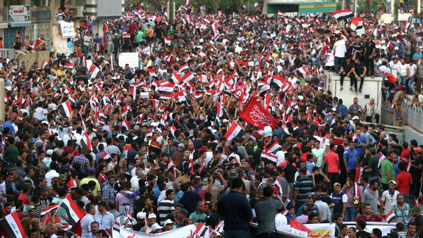 تظاهرات در بغداد - اسپوتنیک ایران  