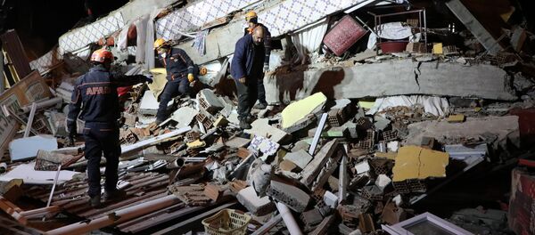 تصاویر پهپادی از شهر زلزلهزده ترکیه + ویدئو تصاویر پهپادی از شهر زلزلهزده ترکیه + ویدئو - اسپوتنیک ایران