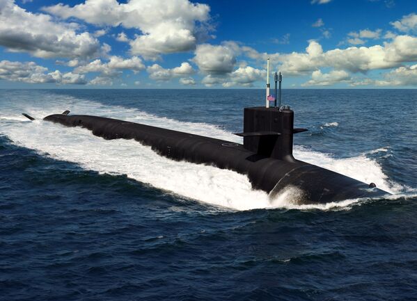 افسری در روی عرشه زیردریایی USS Florida  - اسپوتنیک ایران  