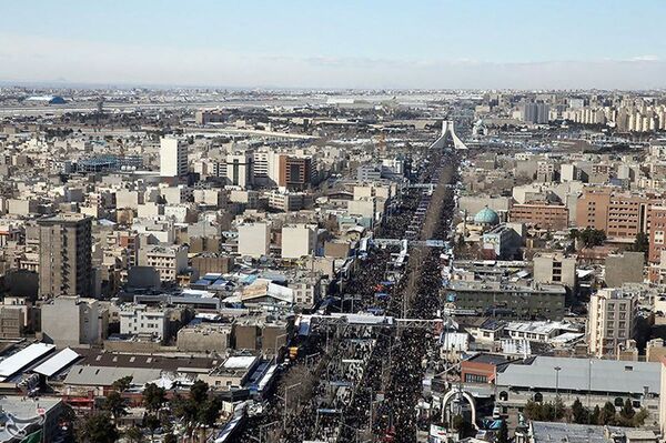  راهپیمایی 22 بهمن به مناسبت 41 مین سال پیروزی انقلاب اسلامی در تهران  - اسپوتنیک ایران  