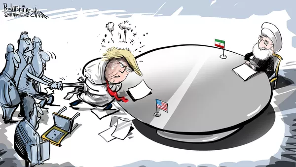 محدود سازی ترامپ برای درگیری نظامی با ایران - اسپوتنیک ایران  