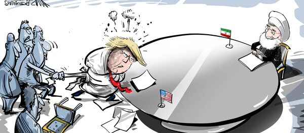 محدود سازی ترامپ برای درگیری نظامی با ایران - اسپوتنیک ایران  