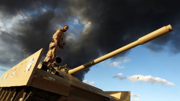 آغاز حمله هوایی به ارتش ملی لیبی در طرابلس - اسپوتنیک ایران  