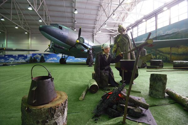 نمایشگاه هواپیماهای جنگ کبیر میهنی در دوران شوروی در موزه مرکزی هوافضا در مونینو - اسپوتنیک ایران  
