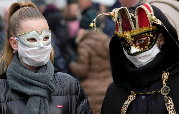ماسک در فستیوال های اروپا - اسپوتنیک ایران  