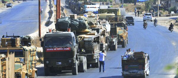 تقویت حضور نظامی ترکیه در ادلب سوریه تقویت حضور نظامی ترکیه در ادلب سوریه - اسپوتنیک ایران