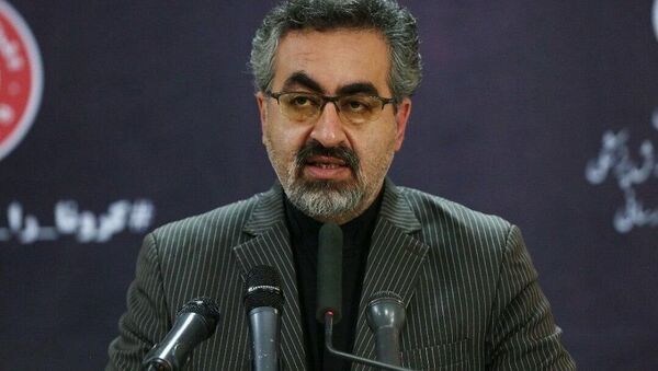 کیانوش جهانپور، سخنگوی وزارت بهداشت ایران  - اسپوتنیک ایران  