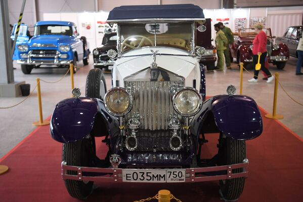 ماشین Rolls-Royce 20/25HP در افتتاحیه نمایشگاه ماشین های قدیمی «الدتایمر گالری» - اسپوتنیک ایران  